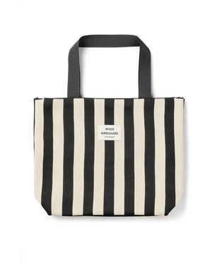 Mads Nørgaard Tassen ,Veelkleurig ,Tote Bag - Zwart