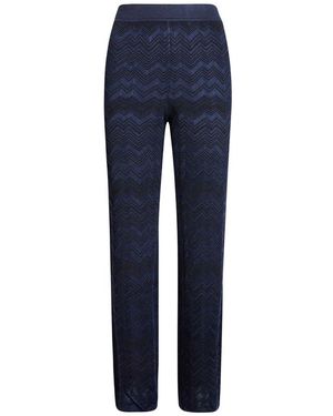 Missoni Pantalone - Blauw