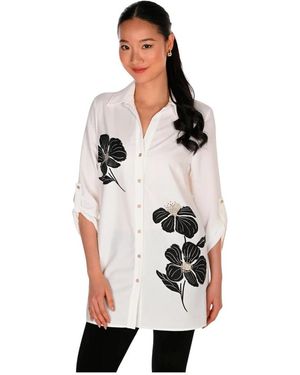 FRANK LYMAN Shirts - Blanco