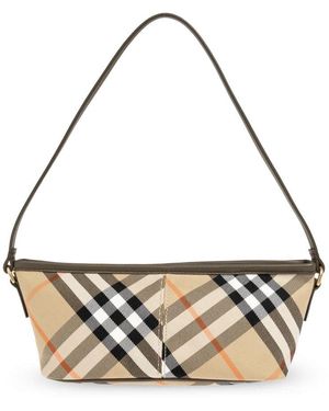 Burberry Karomuster-Handtasche - Mettallic
