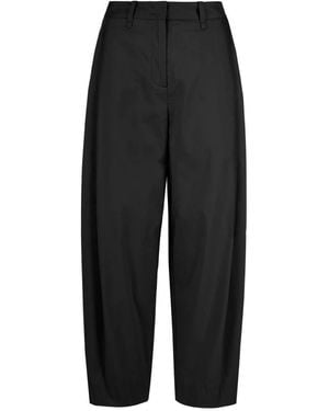 Bomboogie Straight Trousers - Black