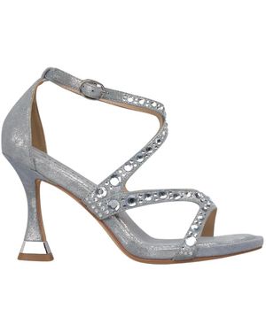 Alma En Pena. High Heel Sandals - Metallic