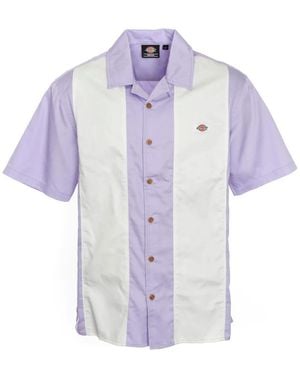 Dickies Short Sleeve Shirts - Purple
