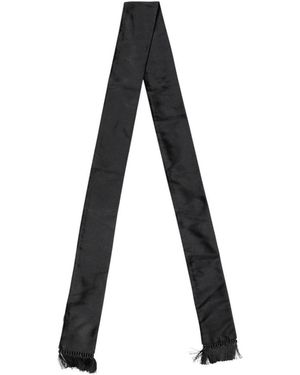Dolce & Gabbana Silk Scarves - Black