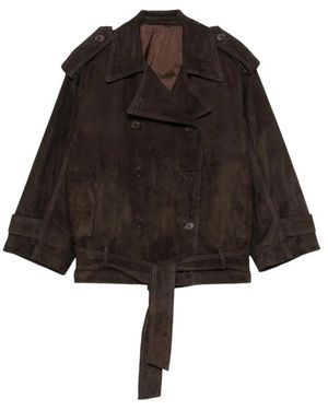 Salvatore Santoro Leather Jackets - Black