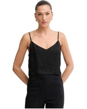 Pinko Sleeveless Tops - Negro
