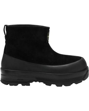 Stone Island Ankle Boots - Black