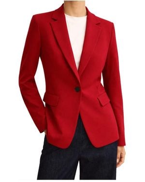 Marella Jassen ,Rood ,Leer Emme Jacket