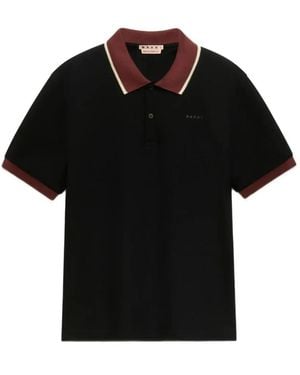 Marni Polo Shirts - Negro