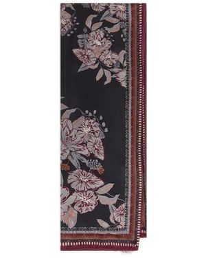 Maliparmi Silky Scarves - Zwart