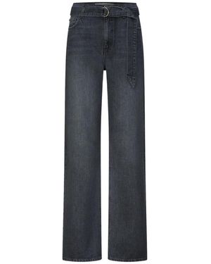 Riani Jeans ,Grijs ,Katoen Straight Leg Jeans - Blauw