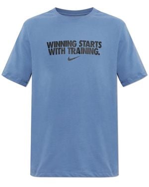 Nike Training T-Shirts - Azul