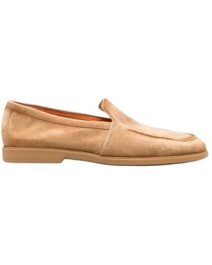 Santoni Loafers - Natural