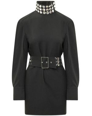 IRO Oneiric Short Dress - Schwarz
