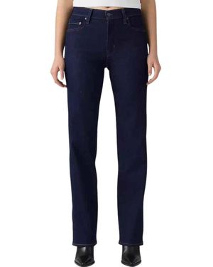 Levi's Jeans ,Blauw ,Katoen 723 High Rise Straight Jeans