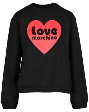Love Moschino Sweatshirts - Zwart