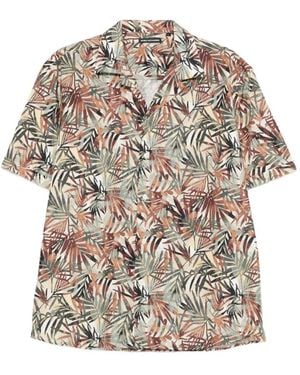 Daniele Alessandrini Short Sleeve Shirts - Natural