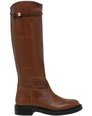 Pollini High Boots - Marrón