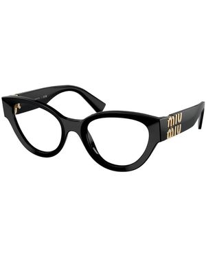 Miu Miu Accessoires ,Groen ,Mu 01Vv Optisch Montuur - Zwart