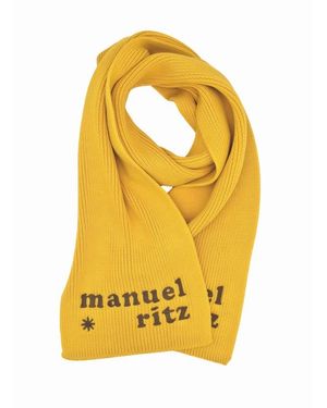 Manuel Ritz Winter Scarves - Yellow