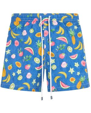 Fedeli Badmode ,Blauw ,Polyester Madeira Zwembroek