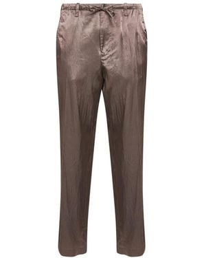 Dries Van Noten Straight Trousers - Grey