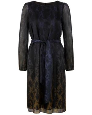 Marc Cain Snake Print Jurk - Zwart