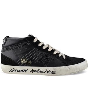 Golden Goose Mid Star - Schwarz