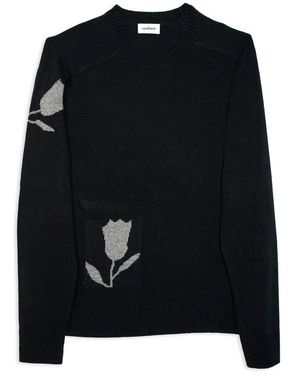 Soulland Round-Neck Knitwear - Negro