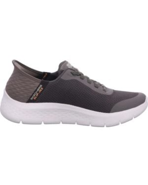 Skechers Bruine Damessneaker, Comfortabel En Stijlvol - Blauw
