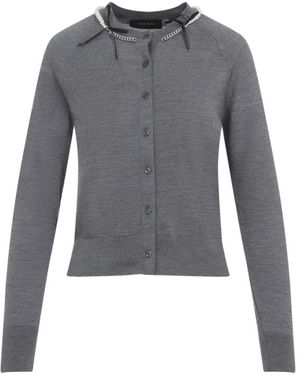 Simone Rocha Cardigans - Gris
