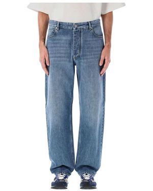 Bottega Veneta Moderne Klassische Denim Jeans - Blau