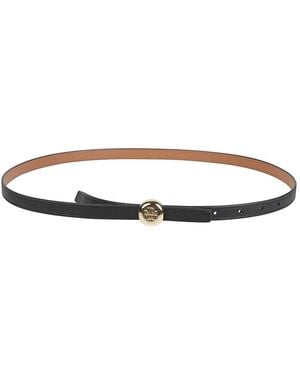 Tory Burch Accessoires ,Bruin ,Leer Romy Reversible Riem