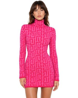 Balmain Knitted Jurken - Roze