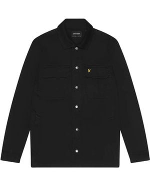 Lyle & Scott Light Jackets - Black