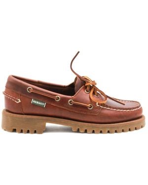 Sebago Schoenen ,Bruin ,Leer Ranger Waxy