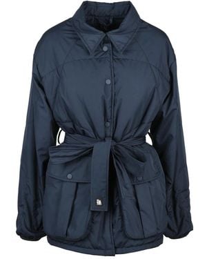 Bacon Clothing Belted Coats - Blu