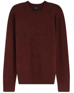 Vince Rippstrick-Pullover Mit Rundhalsausschnitt - Braun