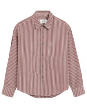 Ami Paris Shirts - Pink