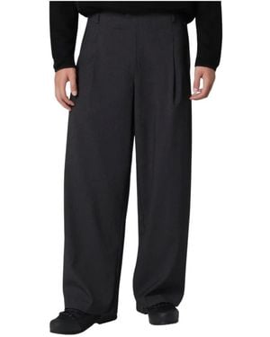 Hiking Patrol Wide Trousers - Black