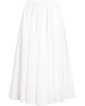 Patou Midi Skirts - Blanco