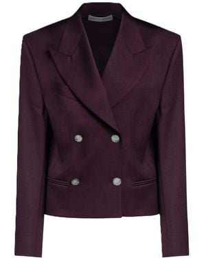 Nineminutes Blazer Crop - Lila