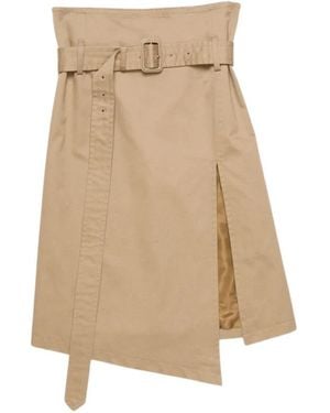 Acne Studios Midi Skirts - Naturel