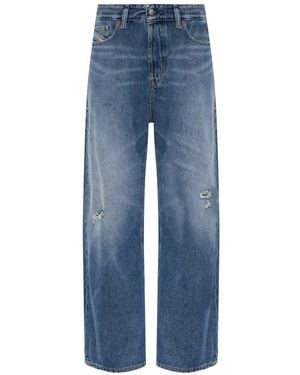 DIESEL Wide Jeans - Azul