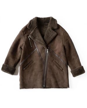 Just things we like Jassen ,Bruin ,Wol Hana Shearling Jacket