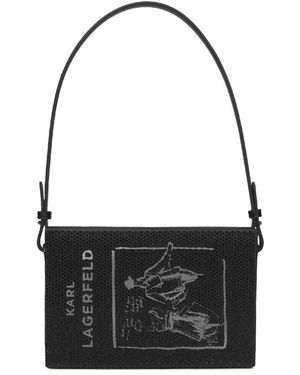 KARL LAGERFELD Clutches - Black