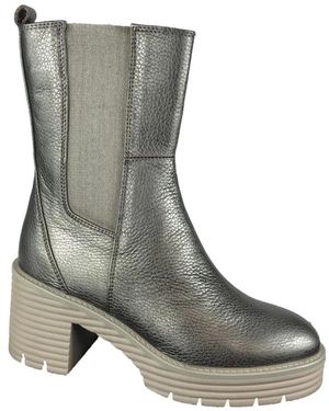 Softwaves Schoenen ,Grijs ,Stijlvolle Laarzen Voor Elke Gelegenheid