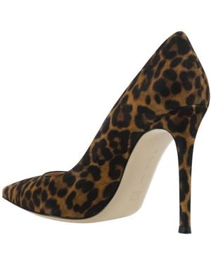 Gianvito Rossi Schoenen ,Veelkleurig ,Suède Gianvito 105 - Bruin