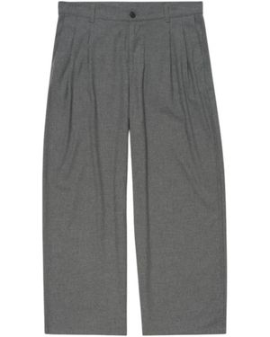 Edwin Alden Weite Hose - Grau