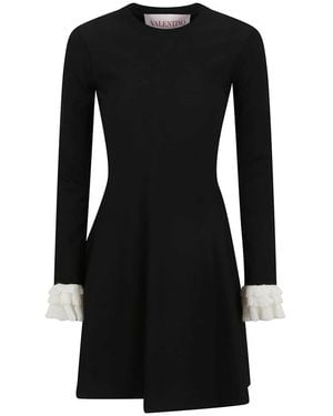Valentino Garavani Short Dresses - Nero